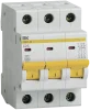 Автоматический выключатель модульный 3п C 25А 4.5кА ВА47-29 ИЭК MVA20-3-025-C