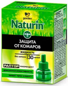 Gardex Naturin  Жидкость от комаров без запаха, 30 ночей (24)