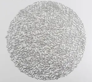 Салфетка кухонная Манифик 28х28 см, цвет серебяный   4585717