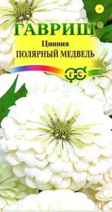 Цинния Полярный медведь 0,3гр ГШцветы