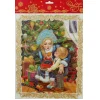 Новогоднее оконное украш. арт.3862972 Снегурочка с малышом (3038смсм, из ПВХ)