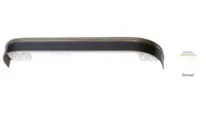 Карниз потолоч. с пласт.декор.ЛАБИРИНТ 3 2,4м Белый А