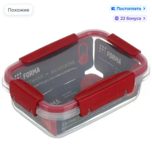Screenshot 2026-03-26 at 14-53-50 Контейнер пищевой Полимербыт Butterfly Bright 0.5 л пластиковый герметичный с крышкой красный купить на OZON по низк