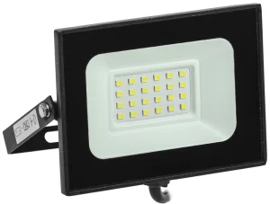 Прожектор светодиодный СДО 06-20 6500К IP65 черный 20Вт ИЭК LPD601-20-65-K02