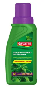 Удобрение BONA FORTE для декоративно-лиственных 285мл Здоровье №2 (20)
