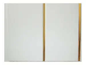 Панель двухсекционная 0,243м золото