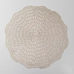 Набор салфеток кухонных 4 шт Мэри 38х38 см, цвет золото   5502997