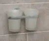 Держатель стакана 11104А двойной .Хром