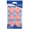 Крючок с липким слоем 9906-1 (6шт нагрузка 1,5 кг) 906-203906-204