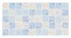 Листовые панели ПВХ 0,3мм  Плитка Зимний сад 955480мм (уп.10шт)