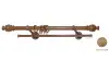 Карниз кругл. СВ.ДУБ+шина 3,00м (5) пластик