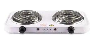 Плита эл. Galaxy GL 3004 2-комф. 2000 Вт, откр. нагр. элемент