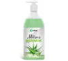 Жидкое крем-мыло 1л с дозатором  GRASS Алоэ Вера(12)