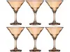 НАБОР 6 БОКАЛОВ ДЛЯ МАРТИНИ 190 МЛ МЕДОВЫЙ ВЕСЕННИЙ