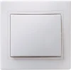 Выключатель 1-кл. СП КВАРТА 10А IP20 ВС10-1-0-КБ бел. ИЭК EVK10-K01-10-DM