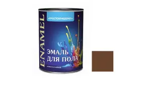 2Эмаль Желто-кор. для пола ПРОСТОКРАШЕНО 0,9кг (14) Ростов