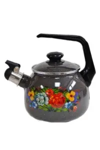 Эмалир. Чайник 2,5 С-2711АП4 1сорт с рис Лысьва 4