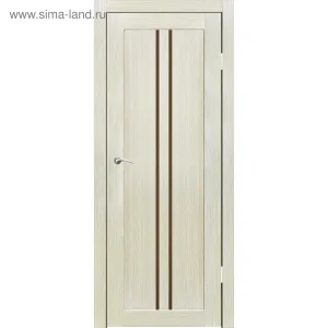 Дверное полотно ДО ТОКИО (капучино, бронза сатин) 700