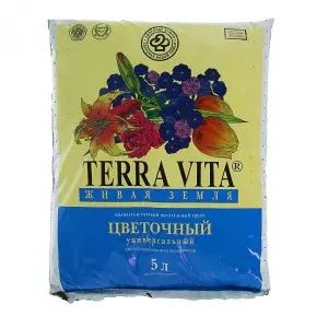 Грунт ФАРТ Живая земля Цветочный  5л (5385)