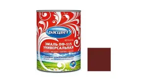 6 Эмаль РАСЦВЕТ Вишневая 0,9кг(14)