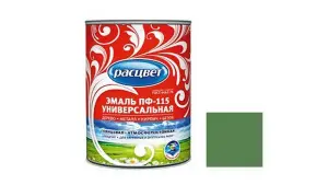 6 Эмаль РАСЦВЕТ Зеленая 1,9кг (6) Ростов