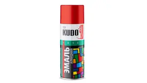 Аэрозоль  KUDO Белая глянцевая KU-1001 (12)
