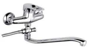 1  Смеситель дванны  FRAP F2128-В