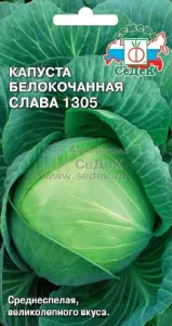 Капуста бк Слава 1305 Седек