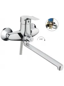 1  Смеситель дванны керамика шар. FRAP F2263