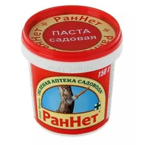 Паста для заживления повреждений садовых деревьев РанНет ведро 150 г