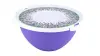 Миска пл. 2л Лаванда с крышкой 18  35608