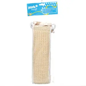 Мочалка банная для тела сизалевая лента (крупная вязка) Йорк 015150