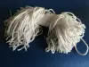 Шнур вязаный белый 3 мм белый САДОВОД 70 шт по 40 см для подвязки растений. 30050