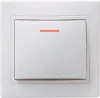 Выключатель 1-кл. СП КВАРТА с инд. 10А IP20 ВС10-1-1-КБ бел. ИЭК EVK11-K01-10-DM