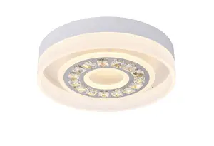 Светильник LED 84W 3000-6400K Dimmer ПДУ 34014500 WH