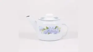 Эмалир. Чайник 1,0 С-2707П24 с рис. Лысьва