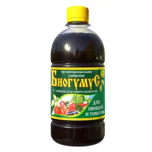 Удобрение Сила жизни Биогумус для овощей и томатов 1л (6)