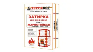 ТЕРРАКОТ Затирка Белая широкошовная жарост.  5кг (216)