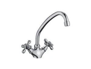 1  Смеситель дмойки керамика  FRAP F4125