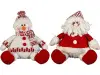 Мягкая игрушка Дед Мороз, Снеговик НМ-006R  47568