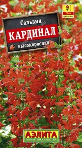 Сальвия Кардинал ярко-красная 0,1гр Аэлита цв.