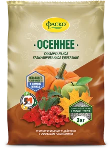 Удобрение Осеннее 3 кг 20 ГРС