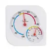 Термометр мини, измерение влажности воздуха, квадратный, 7,5x7,5см, пластик, блистер 473-052
