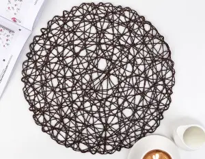 Салфетка кухонная Одуванчик 38х38 см, цвет коричневый   3567302