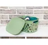 Коробка ФЛОРА 5,5л с крышкой Мята 15 М2362 Р