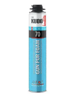 Пена полиуретановая монтажная профессиональная KUDO HOME 70 всесезонная
