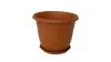 Кашпо Рябина D350мм,14,7 л с поддоном М3059 (уп.10)
