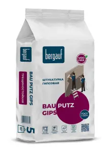 БЕРГАУФ Штукатурка гипсовая BAU PUTZ GIPS 5кг1086