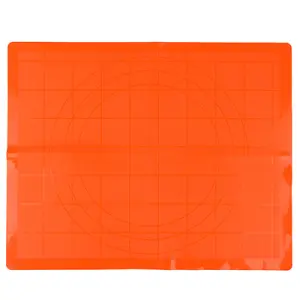 Коврик силиконовый для раскатки теста, 50х40см, 3 цвета 891-304