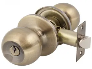 Защелка  ЗШ 607 ЕТ AС клфиксатор (медь) (шар) СТАНДАРТ